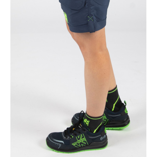 Chaussures de sécurité Perec S1P SRC marine/jaune fluo - Nine Worths by North Ways