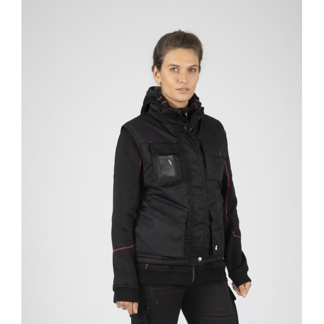 Mouwloos vest gewatteerd Maryse - Nine Worths by North Ways