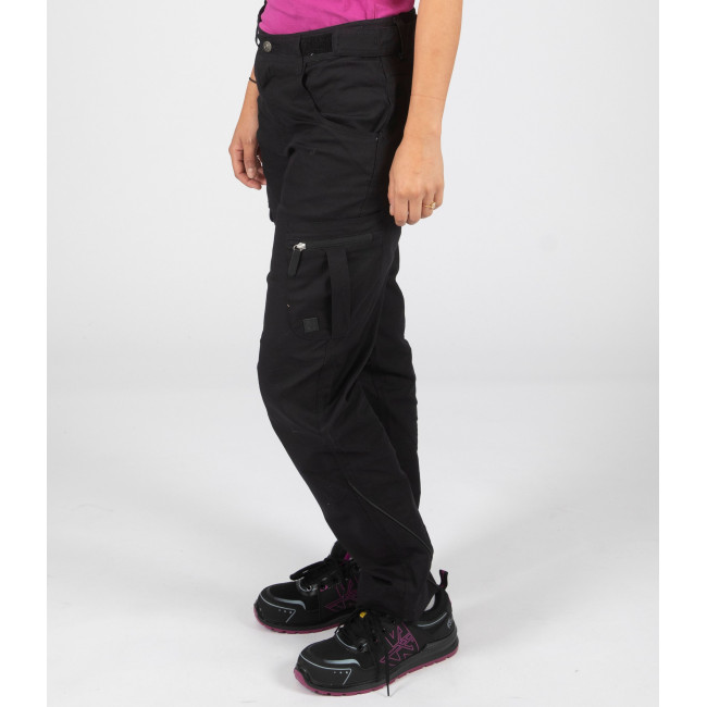DAMEN-ARBEITSHOSE CAMILLE SCHWARZ - Nine Worths by North Ways