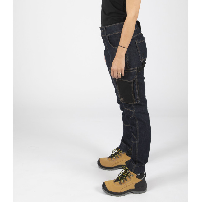 Spodnie NELLY w paski jeans - Nine Worths by North Ways
