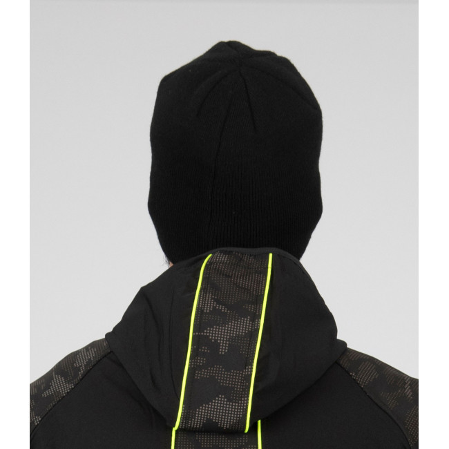 Beanie Martin schwarz und gelb - Nine Worths by North Ways