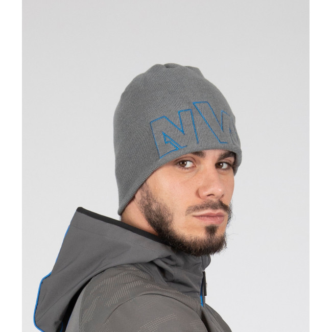 Beanie Martin grau und blau - Nine Worths by North Ways