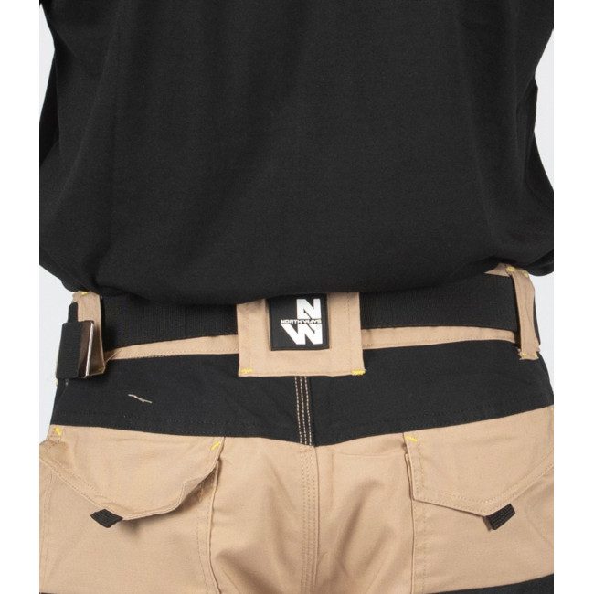 CEINTURE ELASTIQUEE NOIR - Nine Worths by North Ways