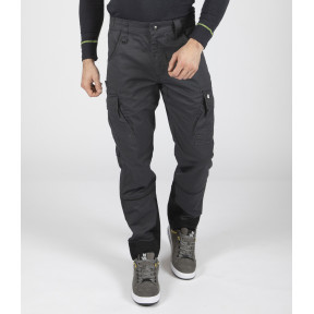 PANTALON DE TRAVAIL ANTRAS GRISETNOIR - Nine Worths by North Ways