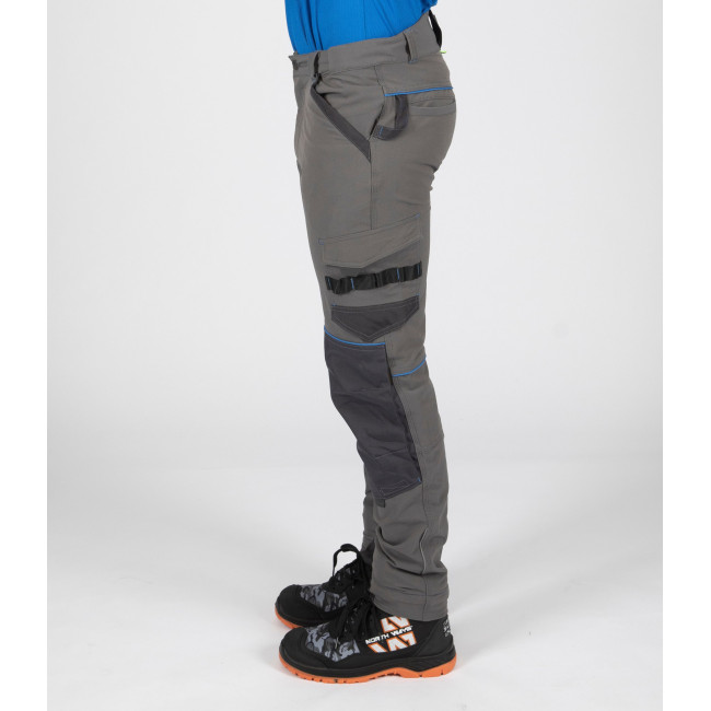 Arbeitshose SACHA grau/blau - Nine Worths by North Ways