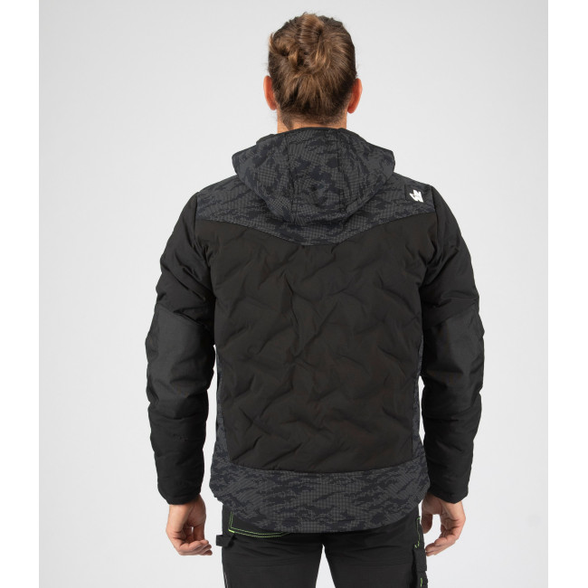 Doudoune de travail BERKUS noir - Nine Worths by North Ways