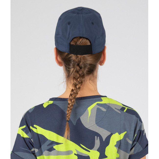 Casquette de travail Bonnie marine/jaune fluo - Nine Worths by North Ways