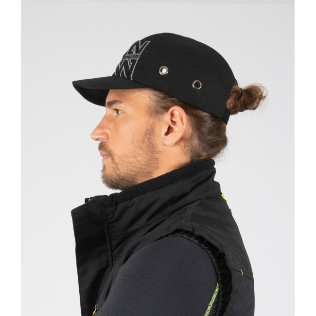 Casquette de travail anti-heurt Drop noir - Nine Worths by North Ways