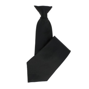 Corbata con clip Negra - Patrol Equipement