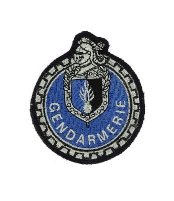 Écusson Brodé Unité Motorisée Gendarmerie Départementale