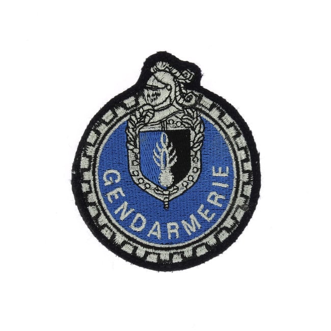 Emblemat haftowany Jednostka Zmotoryzowana Żandarmeria Departamentalna