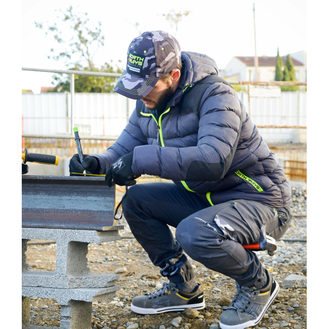 Cargo werkbroek grijs - Nine Worths by North Ways