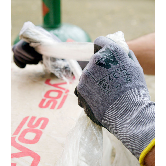Gants de protection à embouts tactiles Criss gris - Nine Worths by North Ways
