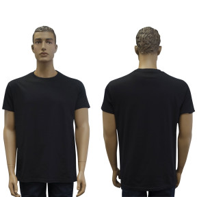 T-shirt krótki rękaw bawełna czarny - Patrol
