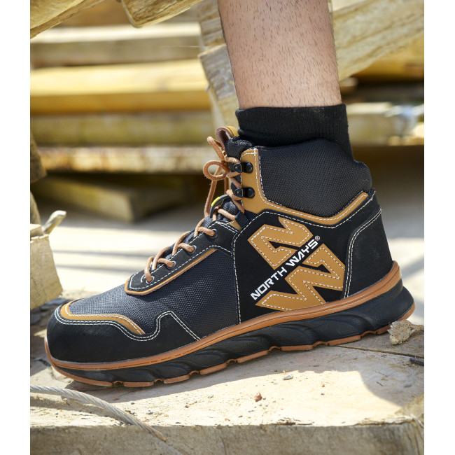Knöchelhohe Sicherheitsschuhe Sanders S3 SRC - Nine Worths by North Ways