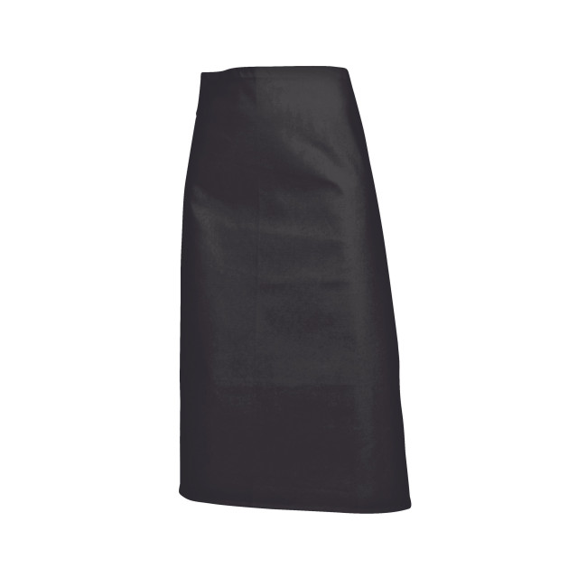 Set van 5 Demi Chef schorten 85 cm 100% katoen Zwart - SNV
