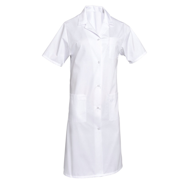 Blouse manches courtes coton Madona Blanc - SNV