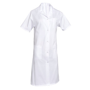 Blouse manches courtes coton Madona Blanc - SNV