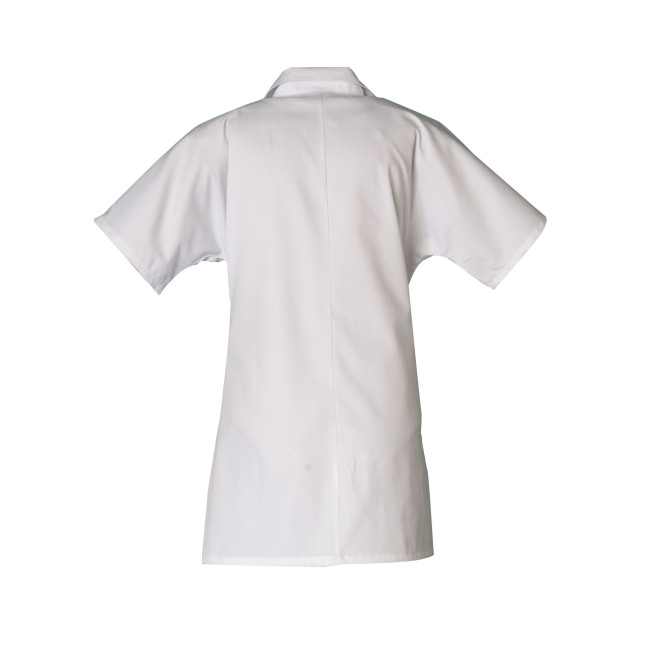 Tunique femme manche courtes polyester coton Manue Blanc - SNV