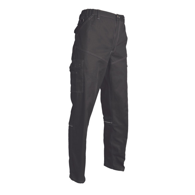 Arbeitshose mit vielen Taschen in Schwarz RENAUD - SNV