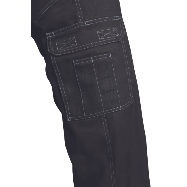 Pantalon de travail multipoches Noir RENAUD - SNV