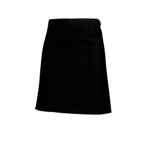 Lot de 5 tabliers Demi Chef Noir 100% coton - SNV