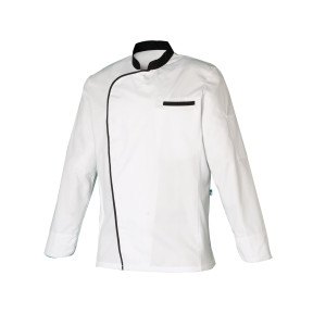 vest alex lange mouwen cp wit - snv