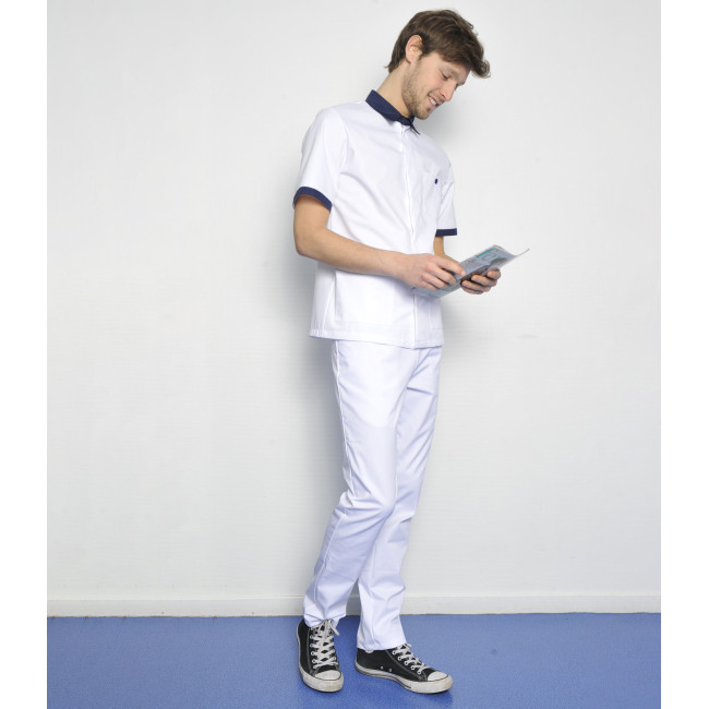 Pantalon médical Blanc DALI - SNV