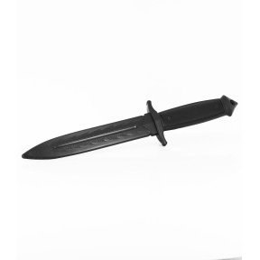 Schwarzes Trainingsmesser - Piranha