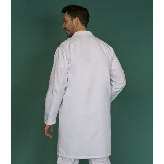 Blouse homme antistatique Xavier Blanc - SNV
