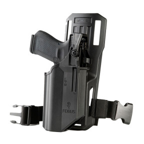 Holster voor glock 19, 19X, 17, 45 met riembevestiging accessoire Fobus - Patrol Equipements
