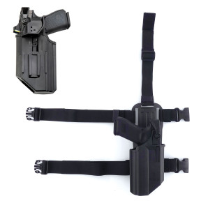 Holster voor glock 19, 19X, 17, 45 met dijbevestiging accessoire Fobus - Patrol Equipements