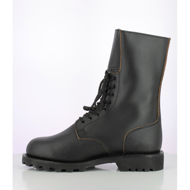 Französische Armeestiefel aus genarbtem Leder - Ares