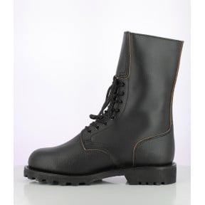 Botas do Exército Francês em couro granulado - Ares