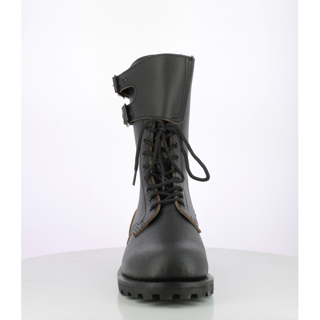 Französische Armeestiefel aus genarbtem Leder - Ares