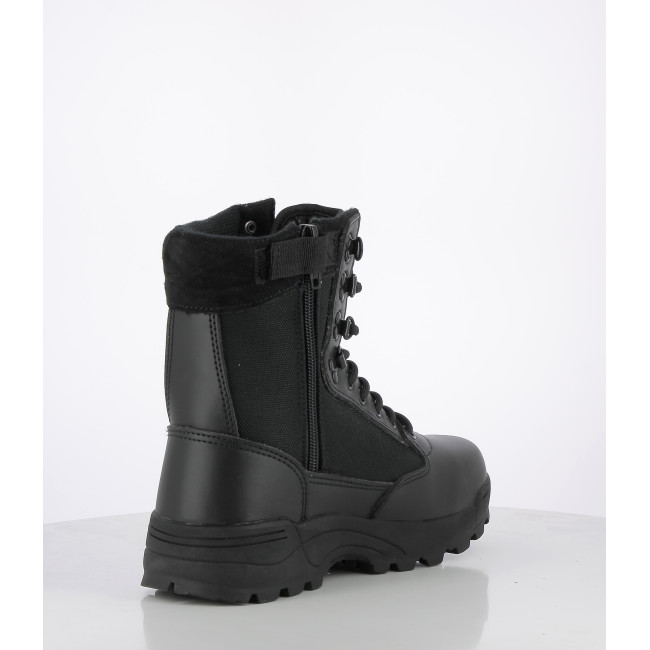 Taktische Stiefel mit Reißverschluss schwarz - Brandit