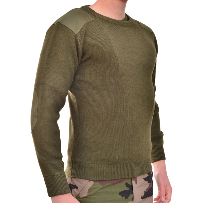 Jersey Comando Verde Militar Refuerzos en Hombros - CITYGUARD