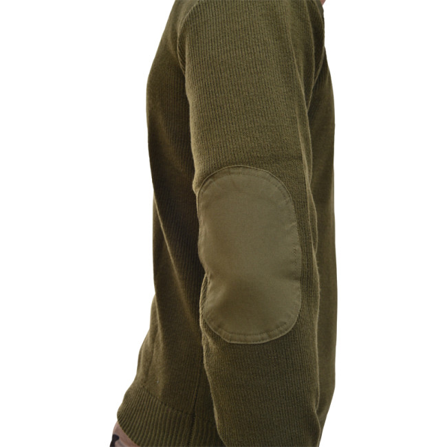 Armeegrüner Kommando-Pullover - CityGuard