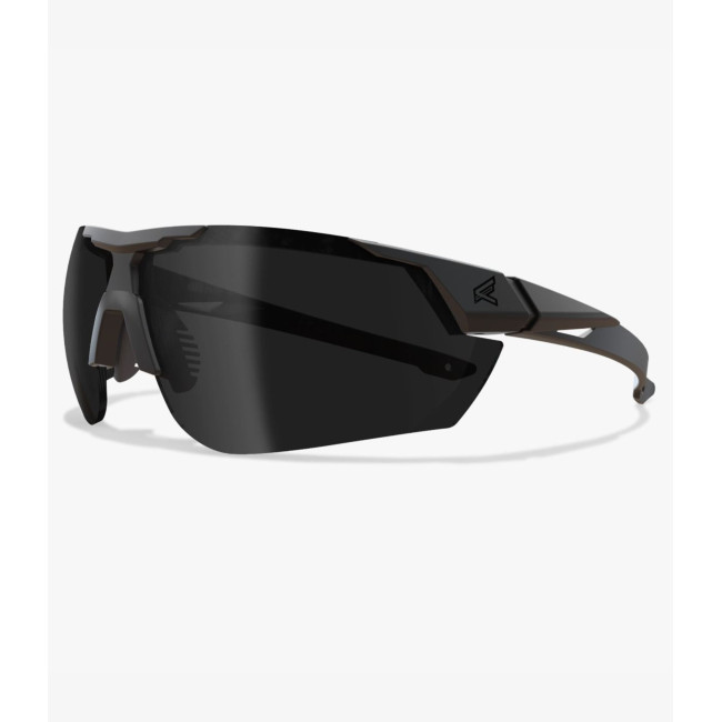Ballistische Schutzbrille Phantom Rescue mit schwarzem Rahmen und getönten Gläsern - Edge Tactical