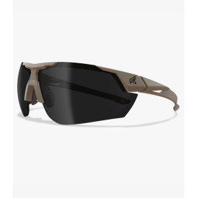 Lunettes balistiques Phantom Rescue avec monture sable et verres fumés - Edge Tactical