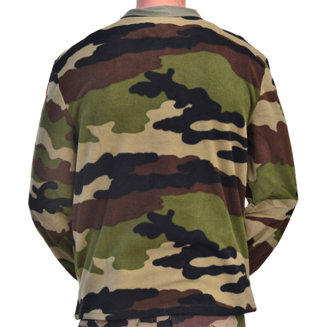 F1 Fleece-Hemd Camo Ce