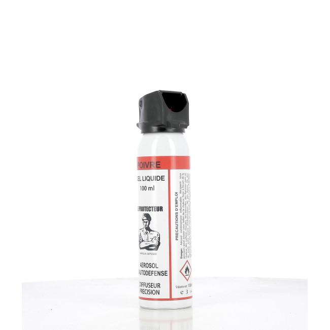 Aérsol de défense Poivre Super Pro 100ml - Le Protecteur