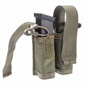 Dubbele magazijnhouder voor pistolen MX762-2 stonegrey - Lindnerhof