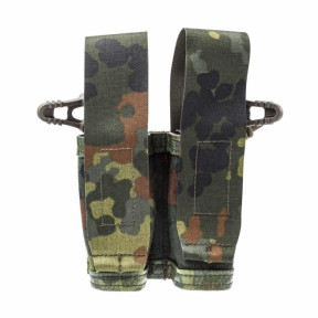 Dubbele magazijnhouder voor pistolen MX762-2 -Flecktarn - Lindnerhof