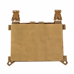 Panneau avant pour gilet porte-plaques MX231 - Coyote - Lindnerhof