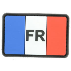 Écusson PVC France Tricolore 5.5x3.5cm velcro - DMB Products