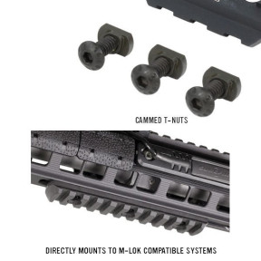 Rail picatinny 11 emplacements fixation m-lok - Magpul