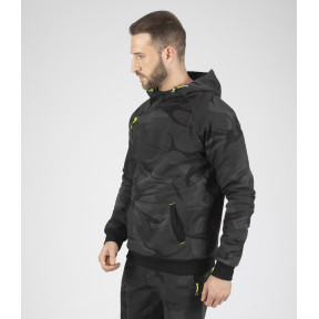 Bluza robocza z kapturem ALCA camo szara - Nine Worths by North Ways