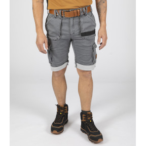 Bermuda de travail BOLT gris - Nine Worths by North Ways