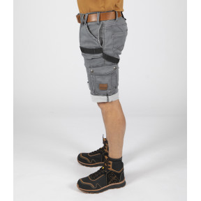 Bermuda de travail BOLT gris - Nine Worths by North Ways